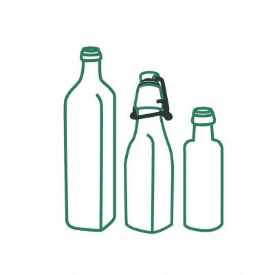 Flaschen und Flaschenverschlüße
